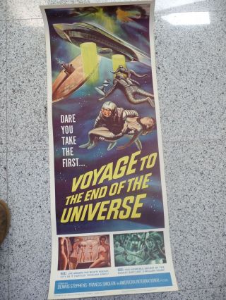 Movie Poster Vintage 1964 Voyage To The End Of The Universe