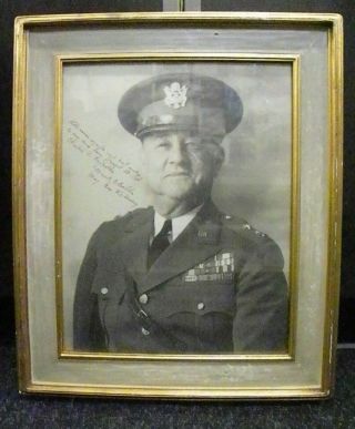 Ww1 Us Army Brigadier General Frank C.  Bolles Signed Photo