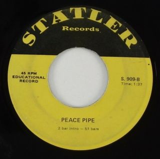 Unknown Artist " Peace Pipe " Funk 45 Statler Hear