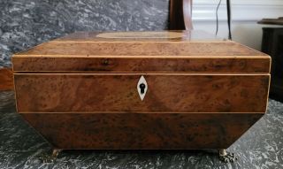 Antique 18th/19th Century English Regency Sewing Box