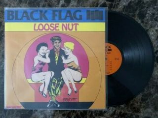 Black Flag - Loose Nut Lp – Vinyl Punk Record Sst 035 Hardcore Rollins