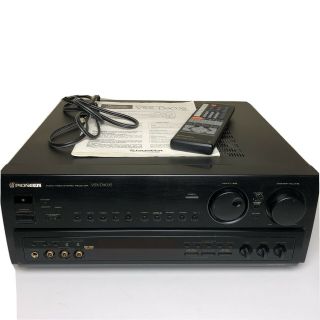 Rare Vsx - D903s Vintage Pioneer Audio/video Av Stereo Receiver With Remote Bundle