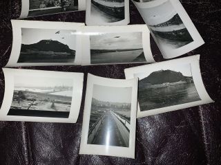 (18) WW2 PHOTOS CAPTURED DESTROYED GERMAN PLANE,  BRIDGE,  SCENARY 6