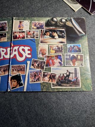 Grease The Movie Soundtrack Vintage Vinyl Record Album Stereo 1978 RSO 3