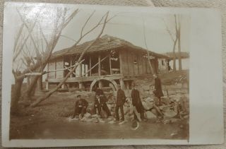 Bulgaria Watermill,  Water Mill Unknown Location Vintage Photo 1910 