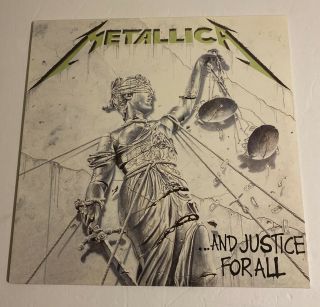 Metallica.  And Justice For All Remastered On 180 Gram Vinyl 2xlp 2018 Metal