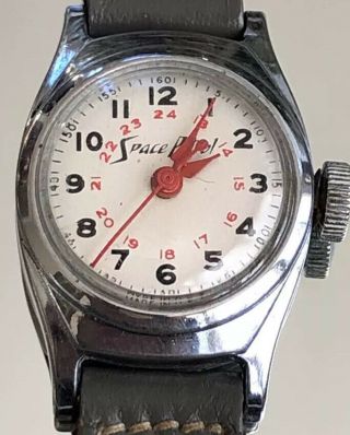 Vintage Extremely Rare Space Patrol Wrist Watch Wind Up