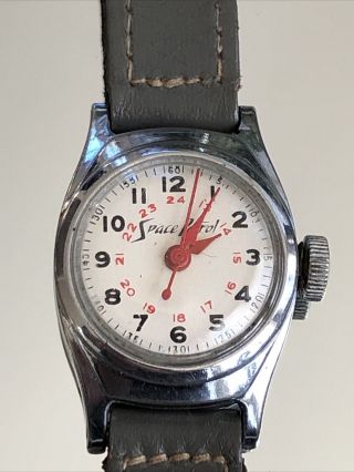 Vintage Extremely Rare Space Patrol Wrist Watch Wind Up 2