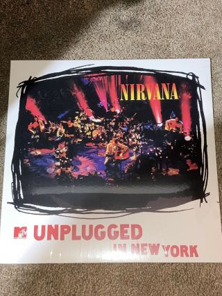 Nirvana Mtv Unplugged In York Vinyl Lp 90s Grunge