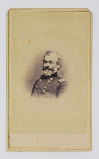 Mathew Brady Civil War Cdv Of Union General Samuel P.  Heintzelman