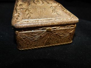 Early 20th Century Louis XVI Style Tiffany Studios York Gilt Bronze Box 1831 5