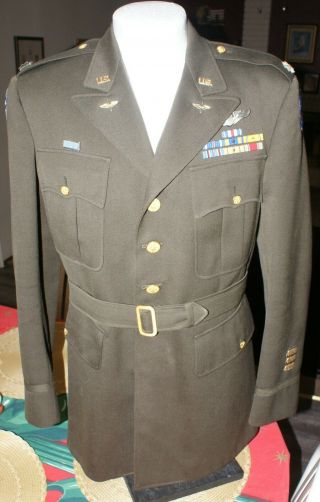 Ww 2 Usaaf Pilots Uniform Jacket,  Photo & Research