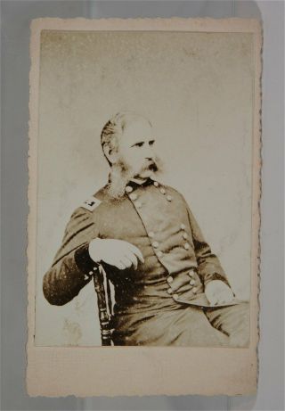 1860s Civil War General Christopher Auger Cdv Photo / Photograph By Mathew Brady