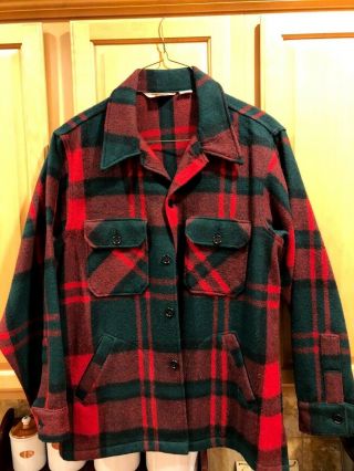 Woolrich Jackets & Coats - Rare Vintage Wool Tartan Plaid Boys Scouts Jacket Shirt