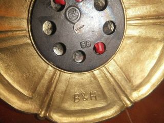 Antique Signed Bradley & Hubbard Lamp Base - 23 