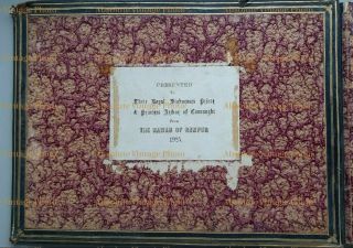 PHOTO ALBUM TO PRINCE & PRINCESS OF CONNAUGHT BY THE NAWAB OF RAMPUR INDIA 1925 3