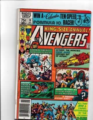 Avengers King Sized Annual 10 - 1981 - 1st Rogue Thor,  Iron Man,  Hawkeye,