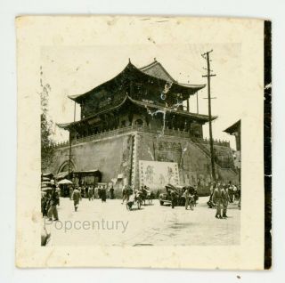 Photograph Ww2 China Cbi Kunming Pagoda Mural Us Army 907th Engineers Hq Photo