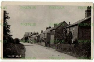 Old Postcard Ollerton Near Mansfield Notts Rotophoto Real Photo Vintage C.  1910