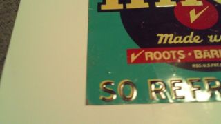 Vintage HIRES rootbeer sign 4