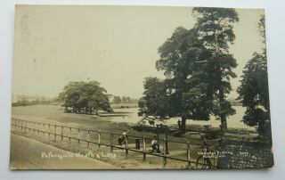 Vintage 1923 Rp Postcard Of Petersfield Heath & Lake Hants