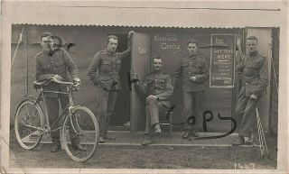 Ww1 Soldier Group Clerks Orderly 75th Brigade Royal Field Artillery Post Office