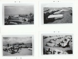 World War Ll German Aircraft Graveyard (22 Photos) C.  - 1945