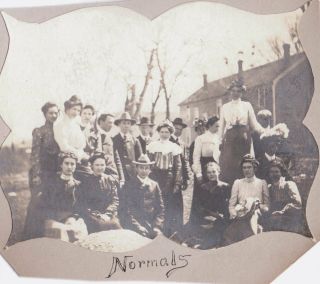 Vintage 1900 Klamath Falls Oregon Grants Pass Ashland Normals School Old Photo