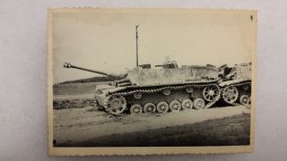 Rare Wwii Ww2 100 Period German Panzer Tank Wartime Photo