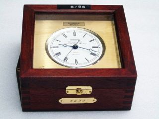 Vintage Wempe Chronometer Werke Ships Boat Yacht Marine Navigation Clock Watch
