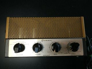 Vintage Grommes Little Jewel LJ6 Mono Tube Amplifier w/Original Cover 2