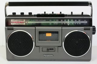 Panasonic Rx - 5040 Am - Fm Vintage Cassette Boombox 1979.  Video