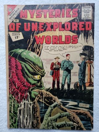 Mysteries Of Unexplored Worlds 30 (jun.  1962,  Charlton) [vg 4.  0]
