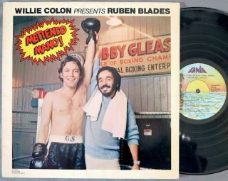 Willie Colon Presents Ruben Blades Metiendo Mano Lp 1977 Fania Slp 0500 Stereo