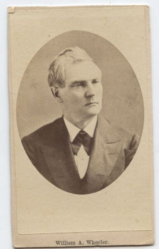 William A.  Wheeler 19th Vice President Cdv Photo