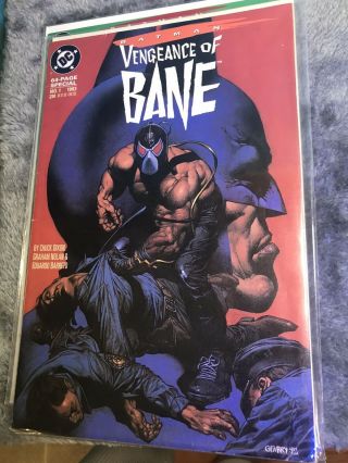 Vengeance Of Bane 1 And 2 Bane Oneshots First Print