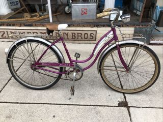 Vintage Schwinn Starlet Iii Ladies 1966 Bicycle Paint