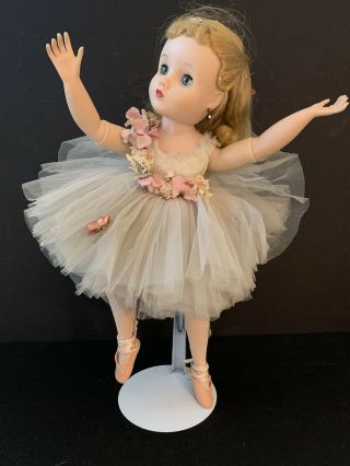 Lovely Vintage Madame Alexander Elise Ballerina Doll Tagged Outfit