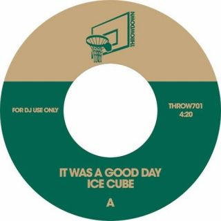 Ice Cube It Was A Good Day/you Can Do It 7 " Vinyl Throwback