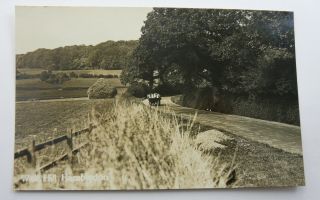 Vintage C1920 Rp Postcard Of Well Hill Hambledon Hants