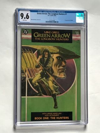 Green Arrow The Longbow Hunters 1 Cgc 9.  6 Shado 1st Appearance 1st Print Wp