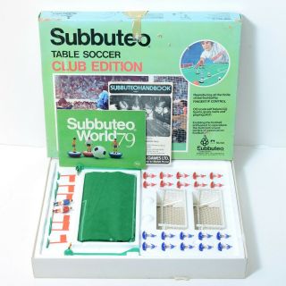 Vintage Subbuteo Table Soccer / Football Game Club Edition 79 Complete Vgc