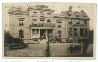 Ww1 Postcard Highfield Hall Military Hospital Southampton Real Photo 1914 - 18