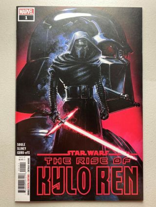 Star Wars The Rise Of Kylo Ren 1 • 1st Print • 2020 Marvel Comics • Vf/nm 9.  0