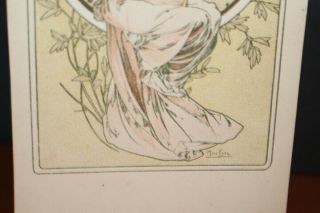Vintage Early 1900 ' s French Risque Nude Woman Lady Pin - Up Girl Postcard 2