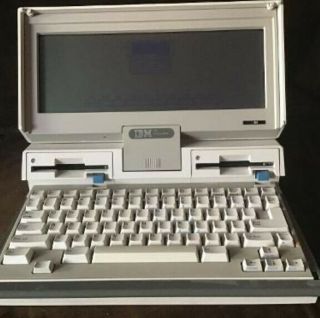 Vintage Ibm 5140 Pc Convertible Dual Floppy Drives