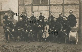 Ww1 Soldier Group Pow Prisoner Of War J Hogg 1st Kosb Camp Orchestra Limburg