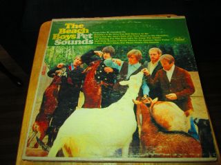 The Beach Boys Pet Sounds Vinyl Lp Capital St - 2458