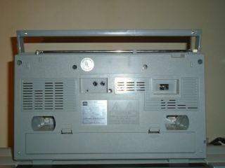 Vintage Toshiba RT - 80S Cassette Recorder Boom Box GREAT 3