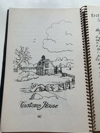 Vintage Annisquam Village Cookbook Gloucester Ma 1945 Paperback 2